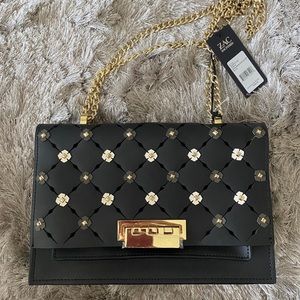 Final Zac Posen Eartha medium black bag NWT